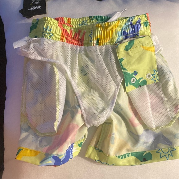 Brooklyn Cloth Surf Ave Boys Swim Trunks Sz 5 MOISTURE WICKING, UV RESISTANT NWT - Picture 7 of 9
